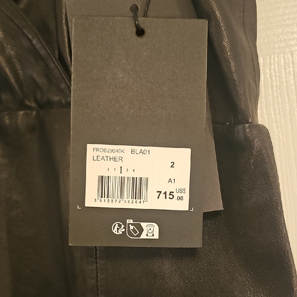 Kooples Leather dress - Picture 2 of 6